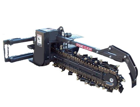 skid steer trench chain